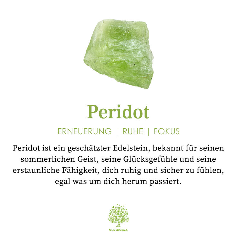 Peridot Ring met Zirkonia Natuursteen Sieraden