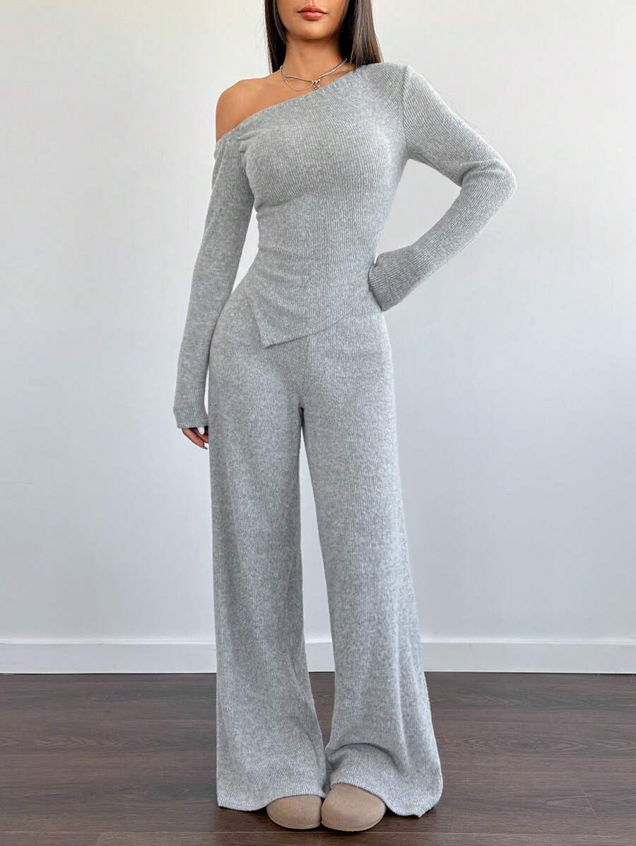 Dames Set One Shoulder Stijl