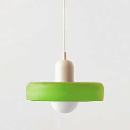 Kleurrijke Hanglamp van Glas Modern Design