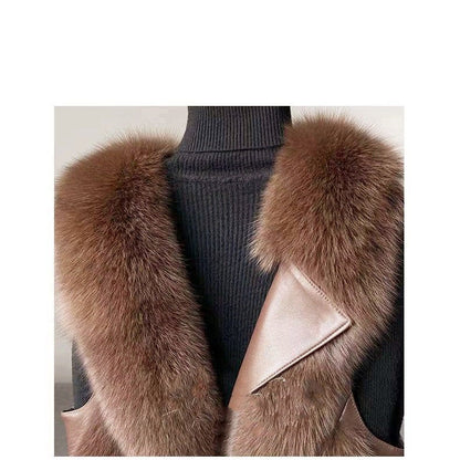 Dames Faux Fur Bodywarmer Stijlvol Warm Modieus