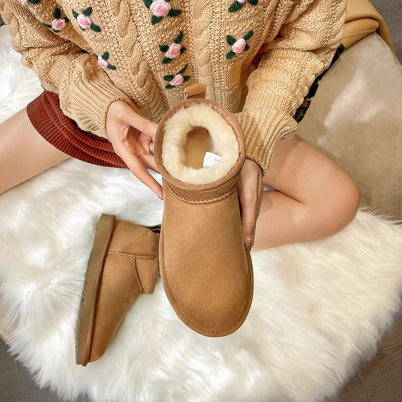 Dames Winterboots Warm en Elegant met Voering