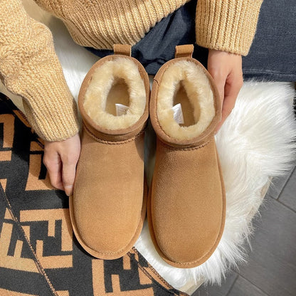 Dames Winterboots Warm en Elegant met Voering