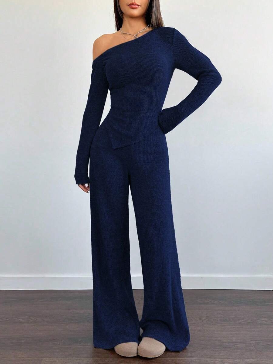 Dames Set One Shoulder Stijl