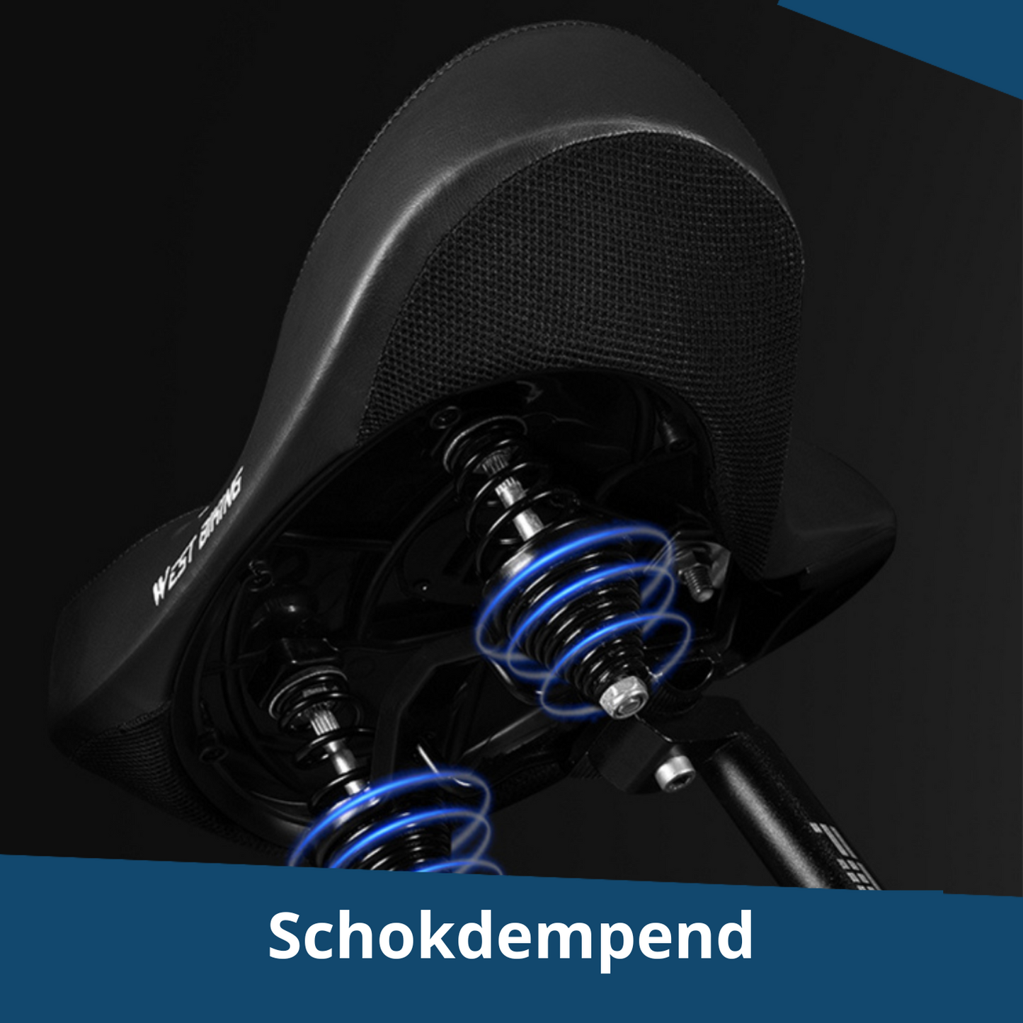 Fietszadel Comfortabele Gel Zitvering BigRide