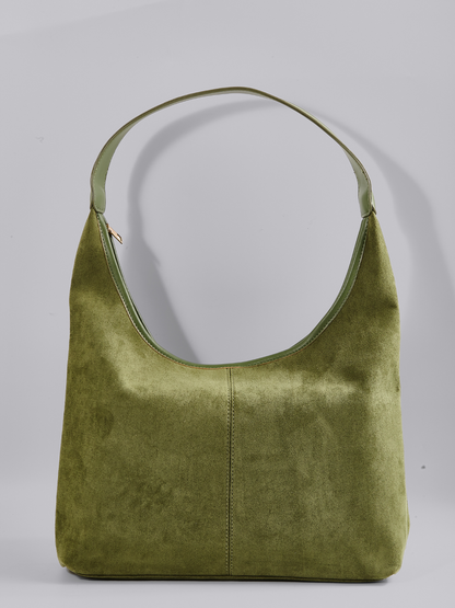 Halfronde Vegan Leren Tote Tas – Stijlvol, Praktisch & Duurzaam