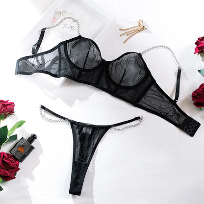 Lingerieset Valeria Transparant en Sexy