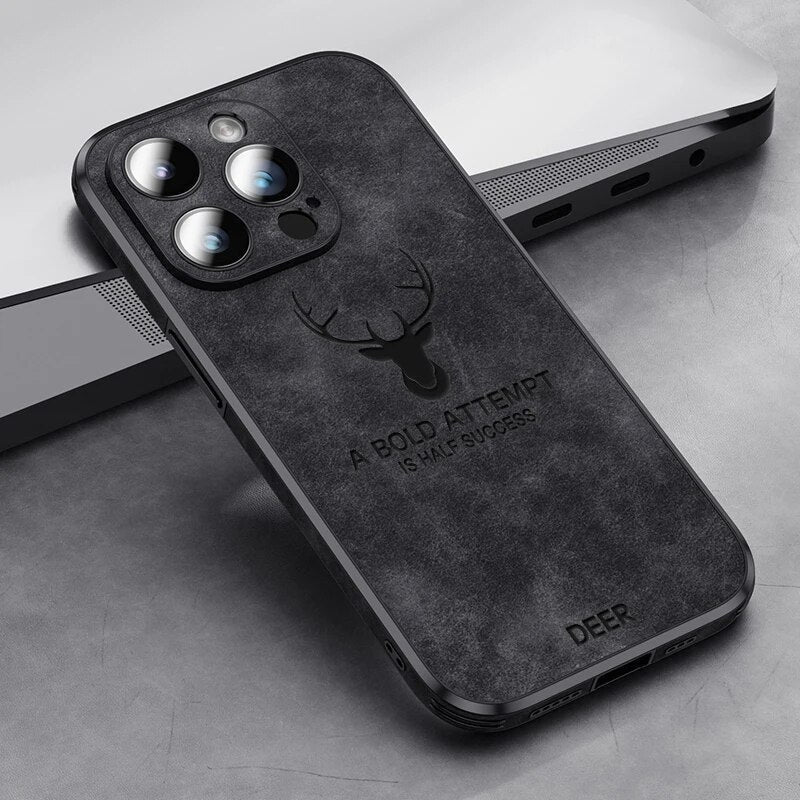 iPhone Hoes van Hertenleer Luxe Beschermhoes Veltro