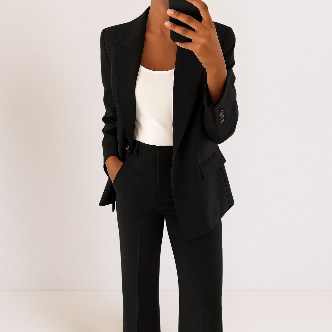 Melanie | Dames Tweedelige Set Blazer & Broek