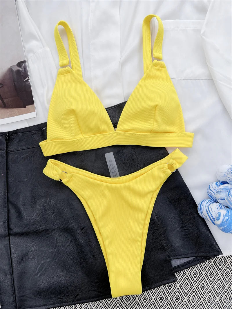 Vrouwelijke Bikini Trendy Uniek Zomer Badmode