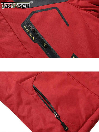 Waterdichte Parka Jas met Fleece Voering en Capuchon
