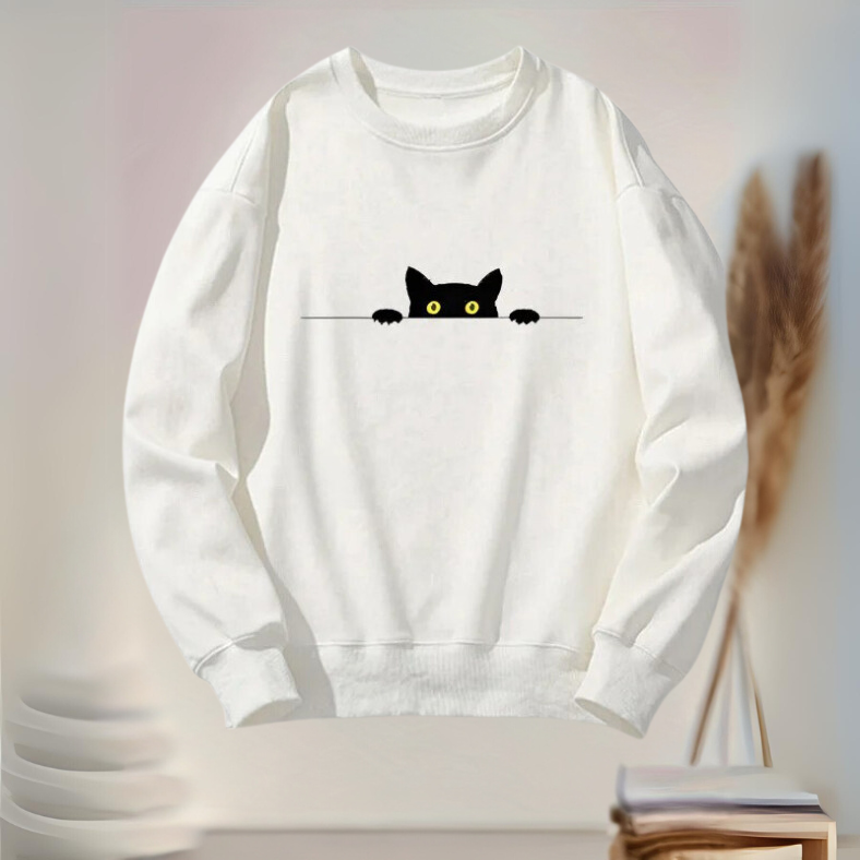 Katten Sweater Speels Katoen Comfortabel