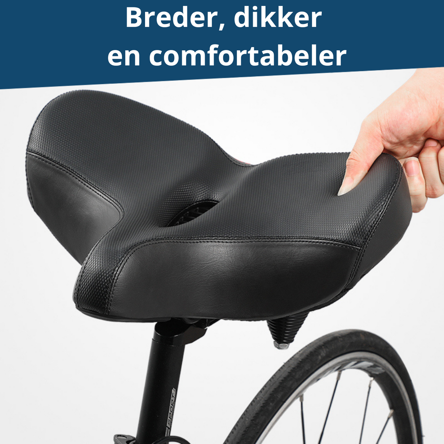 Fietszadel Comfortabele Gel Zitvering BigRide