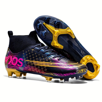 Heren Voetbalschoenen met Goede Grip en Hoge Enkel