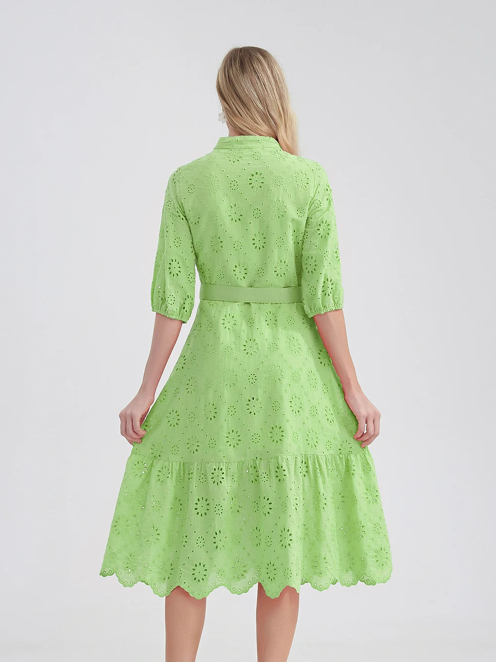 Zomerjurk Vrouw Evi Stijlvol Casual Jurkje