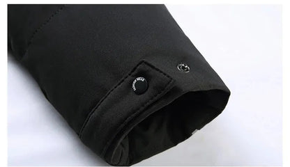 Waterdichte Winterparka met Capuchon Warm en Waterbestendig
