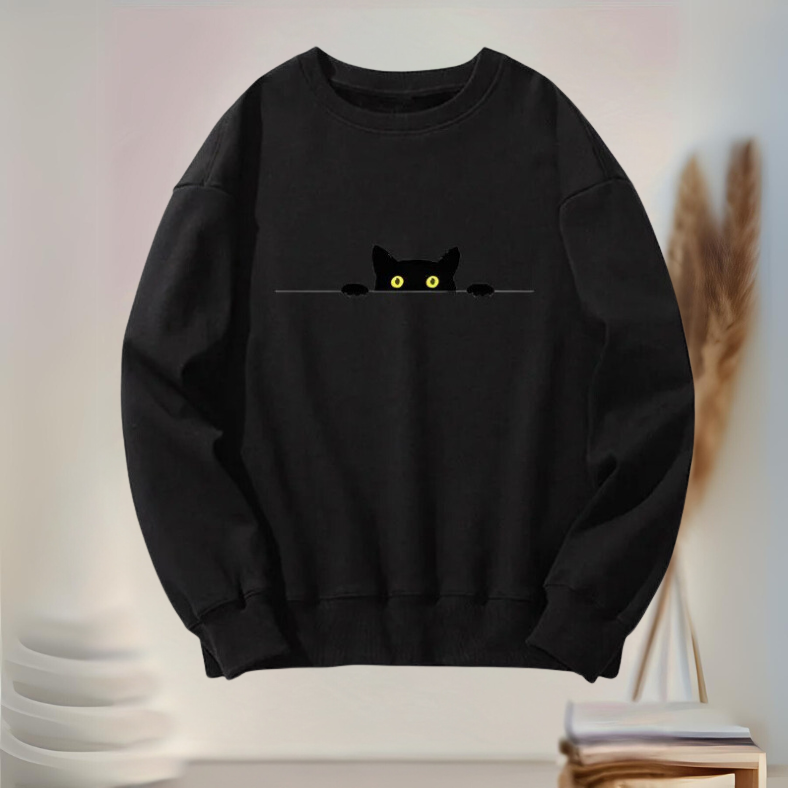Katten Sweater Speels Katoen Comfortabel