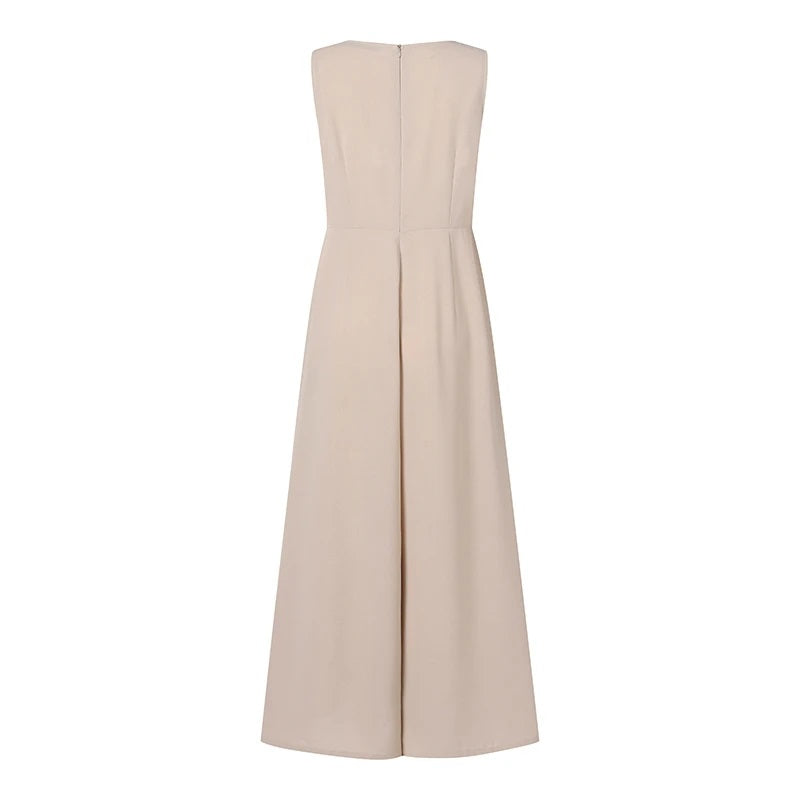 Plus Size Jumpsuit Modieus Comfortabel Zomerjurk voor Vrouwen