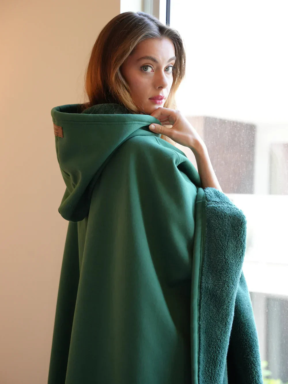 Zachte Fleece Hoodie Deken met Kap voor Thuis - Mode Vibes
