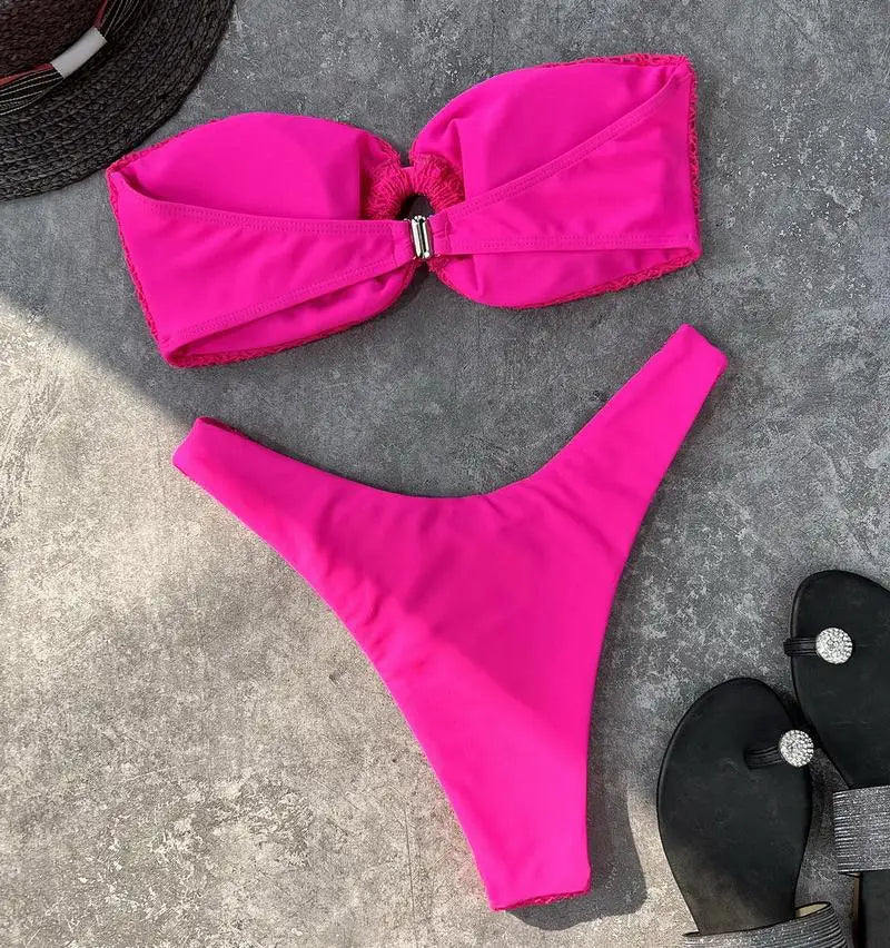 Strapless Bikini Trendy Zomer Badmode