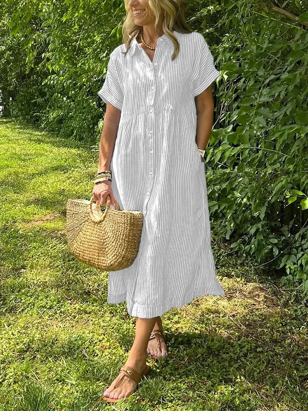 Dames Maxi-jurk Vloeiende Pasvorm
