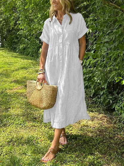 Dames Maxi-jurk Vloeiende Pasvorm