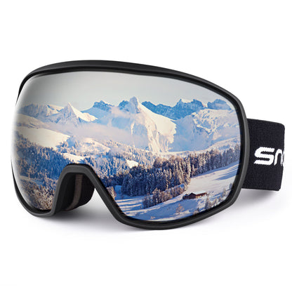 Dames Skibril Dubbele Lens Comfortabele Band