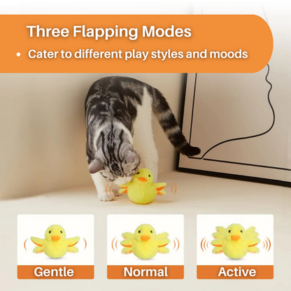 Kattenspeelgoed Flappende Eend Speeltje voor Katten