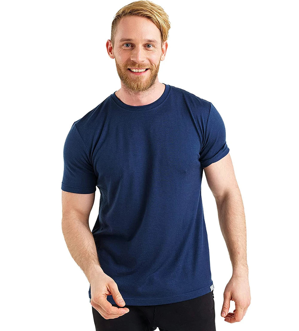 Comfortabele Jurgen T-Shirt voor Mannen Ademend