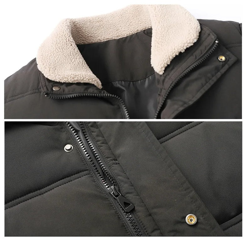 Jasper Urban Parka | Warme Gewatteerde Winterjas voor Mannen