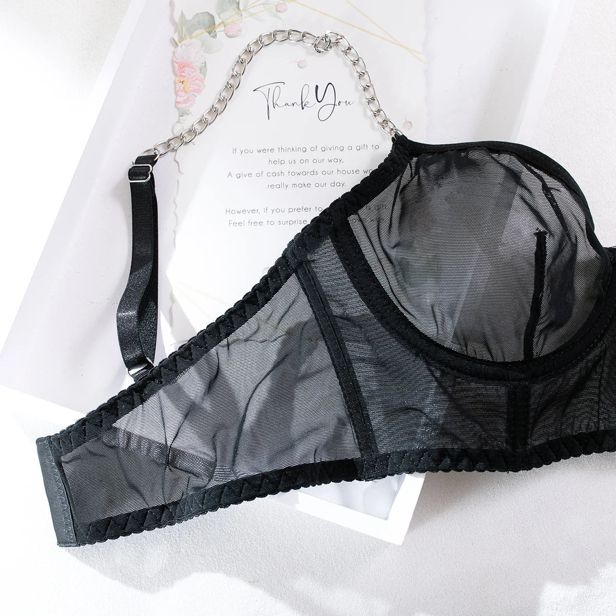 Lingerieset Valeria Transparant en Sexy