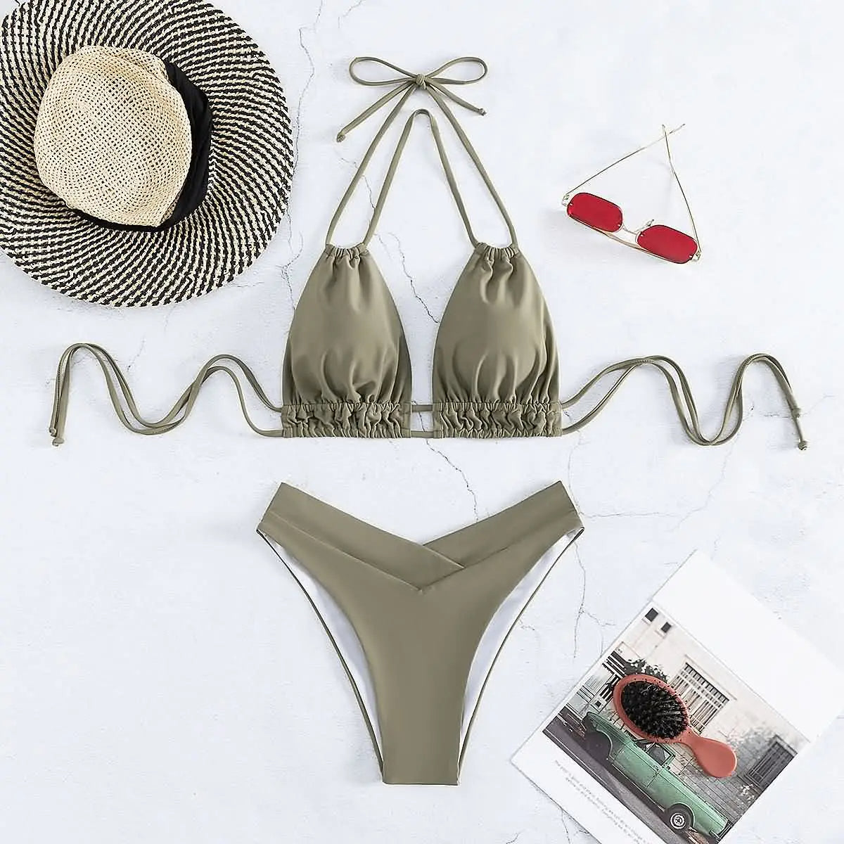 Plus-Size Bikini Alexandra Comfortabele Trendy Badmode