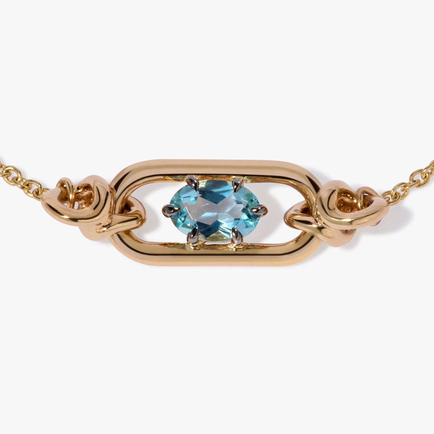 Goudkleurige Geboortesteen Armband voor Dames