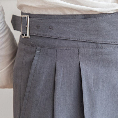 Heren Broek Casual met Gesp voor Dagelijks Gebruik