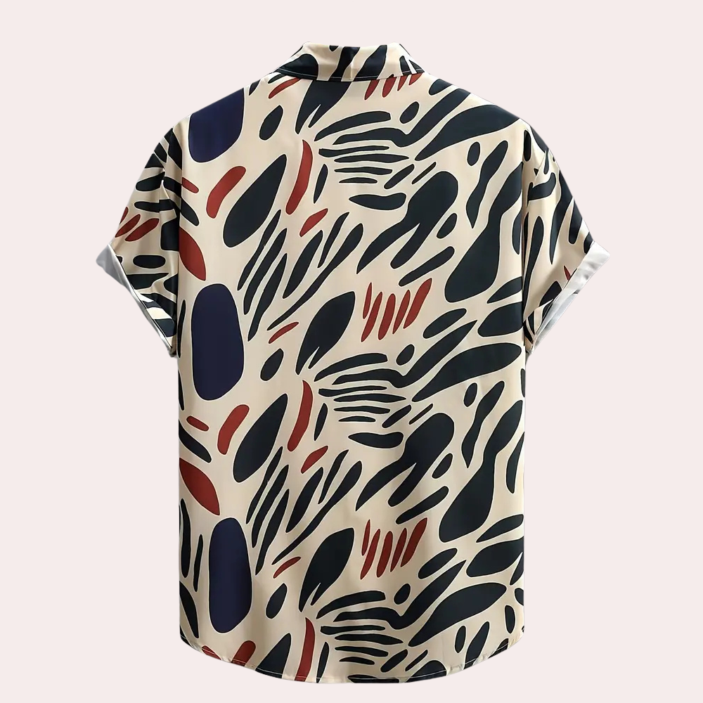 Korte Mouwen Overhemd Heren Casual Rafael