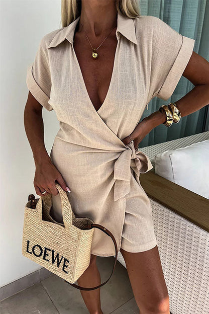 Dames Jumpsuit Linnen Katoen Comfortabele Pasvorm