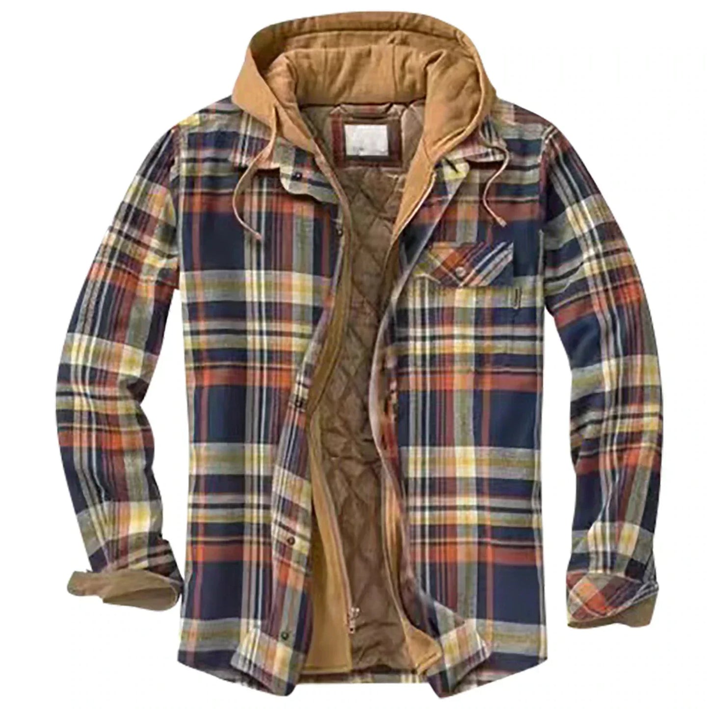 Herenjack met Capuchon Waterdicht en Warm