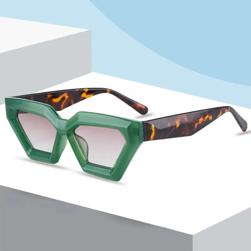 Retro Zonnebril Vrouw Modern Design Emma - Mode Vibes