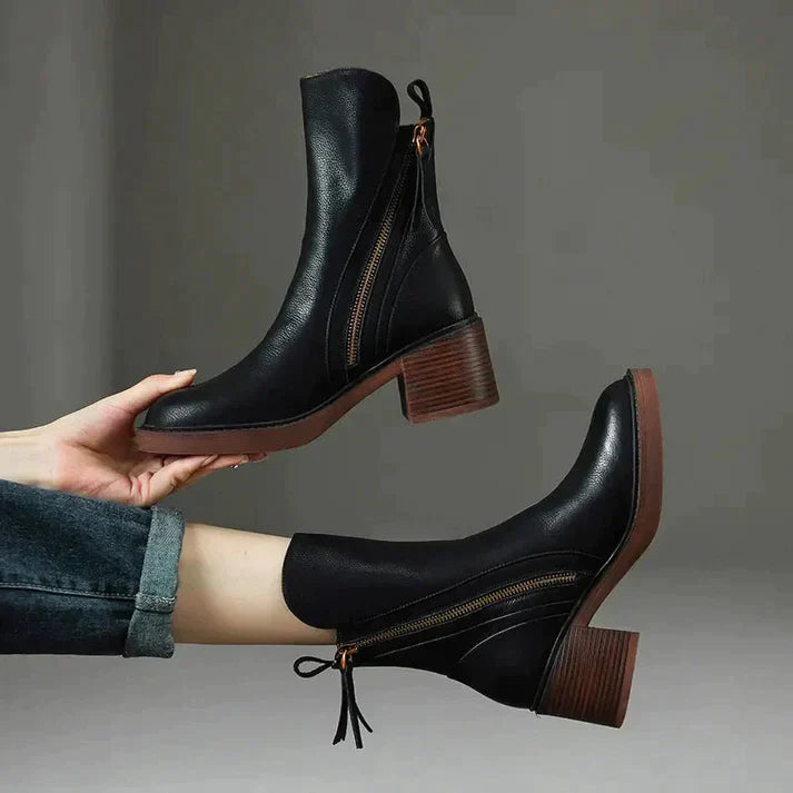 Hoge Laars Elegante Stijl voor Vrouw - Mode Vibes