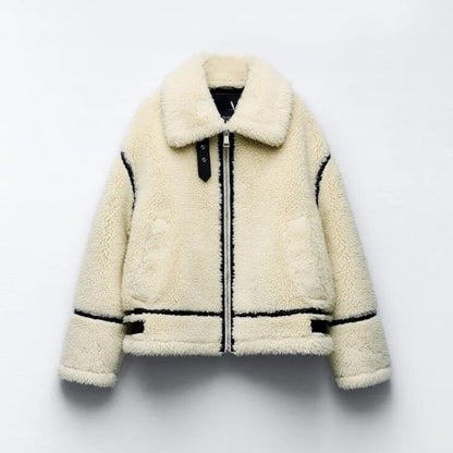 Dames Fleecejack Warm en Zacht - Mode Vibes