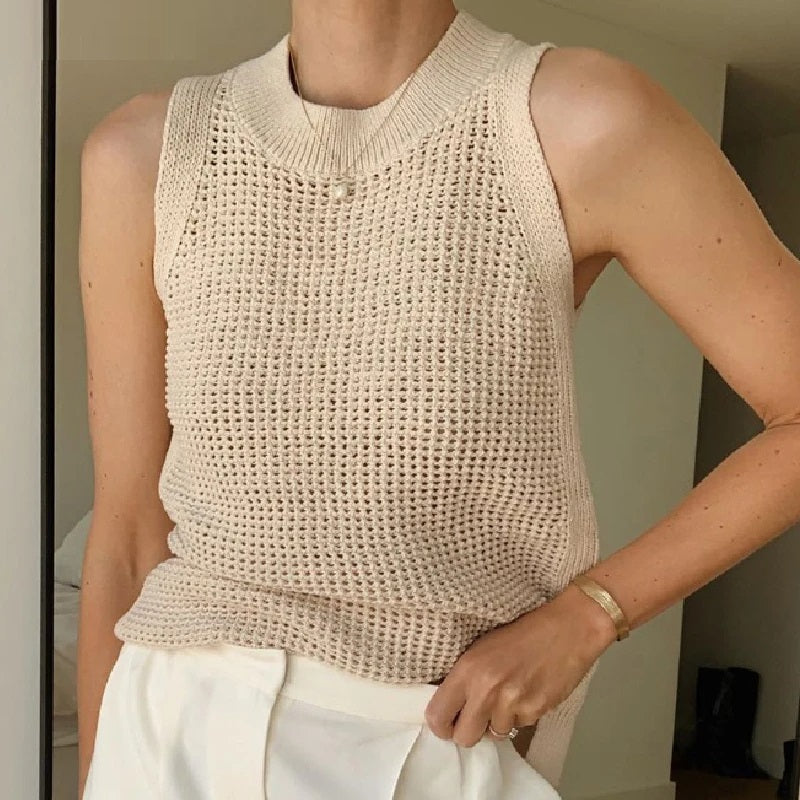 Vrouwelijke Luchtige Zomer Top Stijlvol Mode - Mode Vibes
