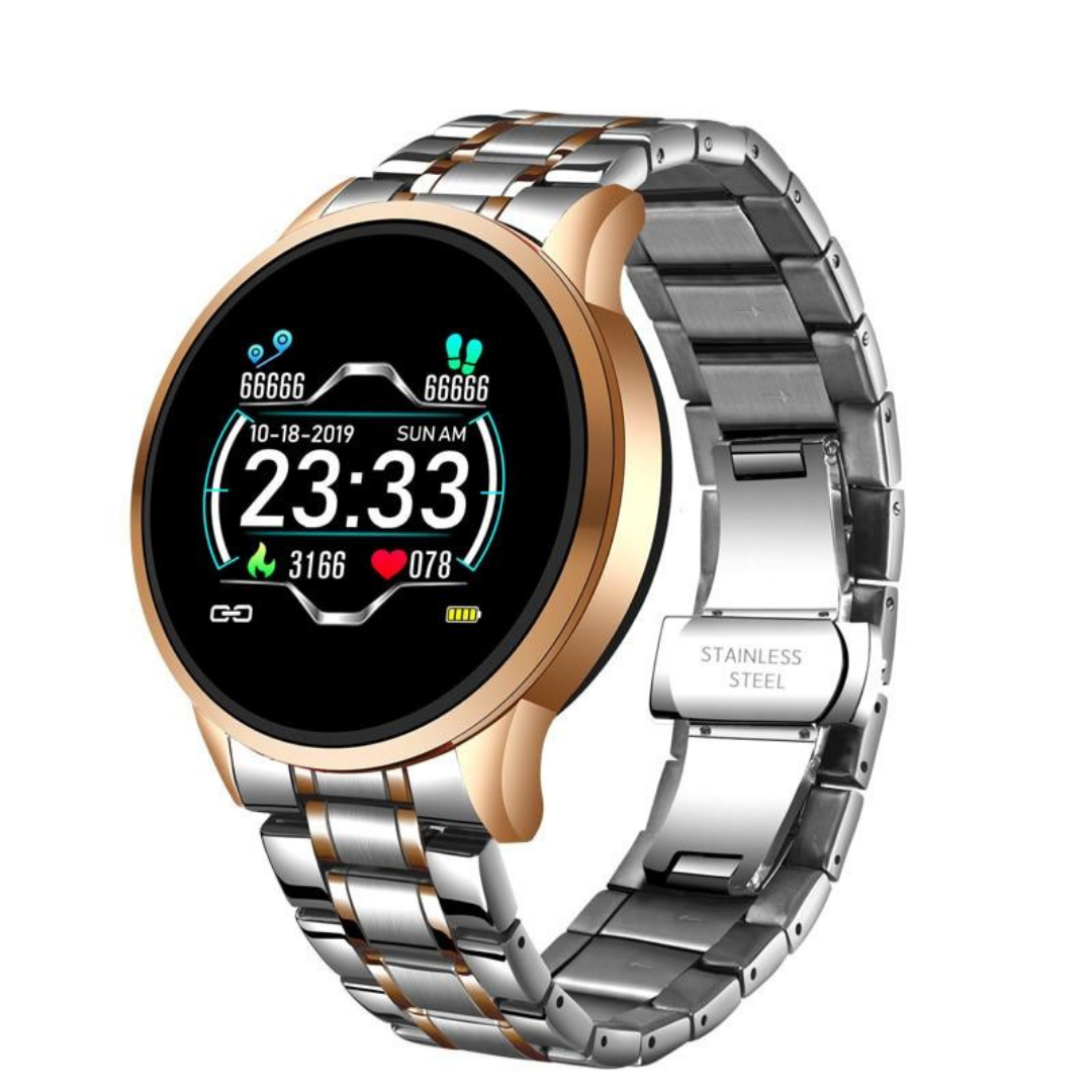 Klassieke Smartwatch met Hartslagmeter en GPS