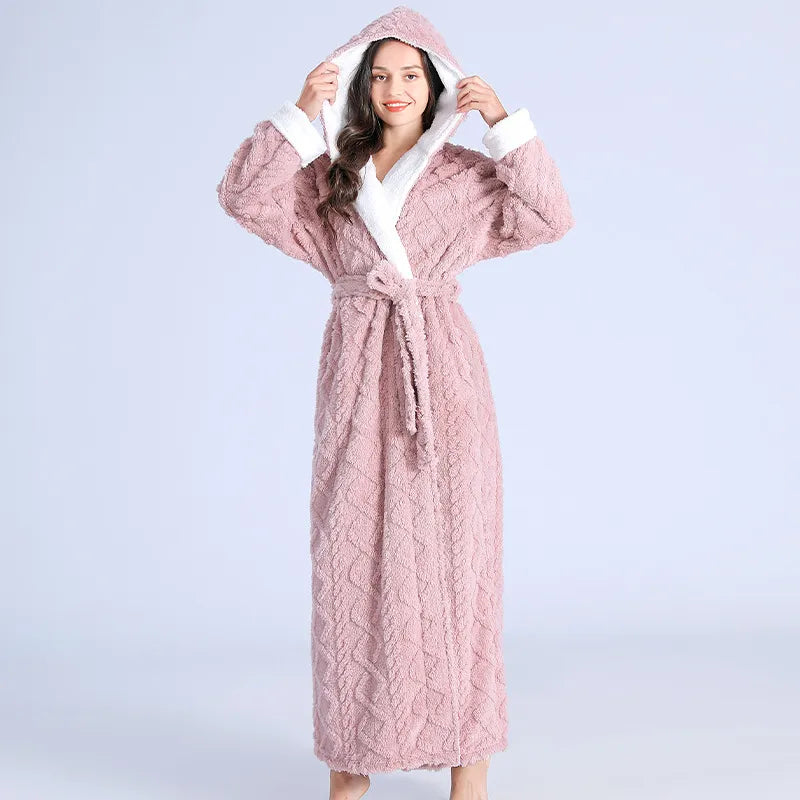 Badjas Dames Trendy Warme Senna - Mode Vibes