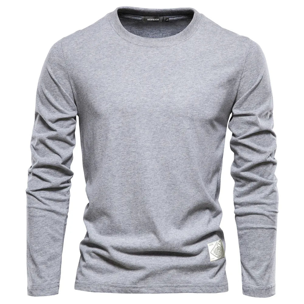 Shirt met Lange Mouwen Voor Mannen Casual Comfortabel