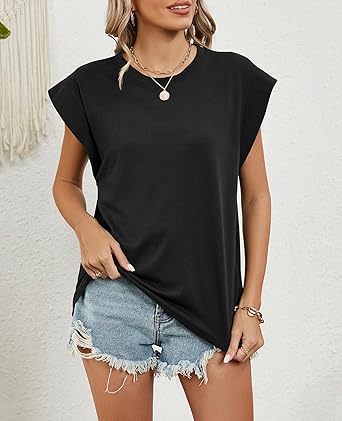 Vrouwelijke Zomer Top Korte Mouwen Casual - Mode Vibes