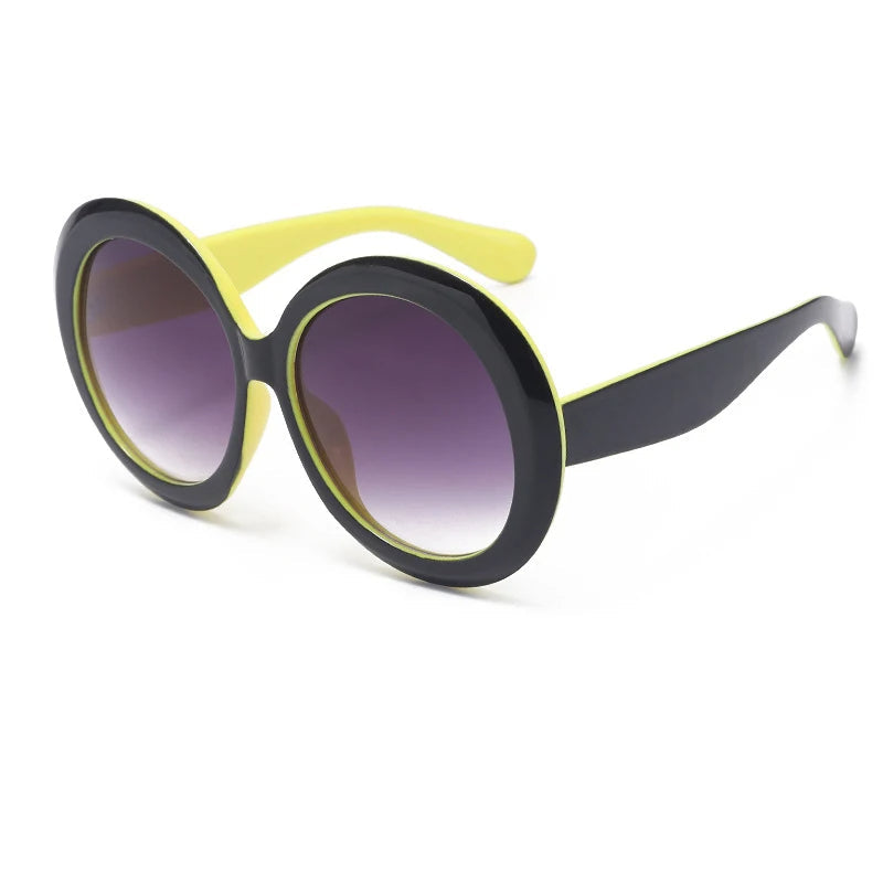 Oversized Zonnebril Retro Stijl voor Dames - Mode Vibes