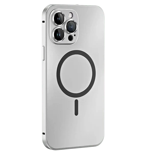 iPhone Hoes Metalen MagCase Beschermhoes - Mode Vibes