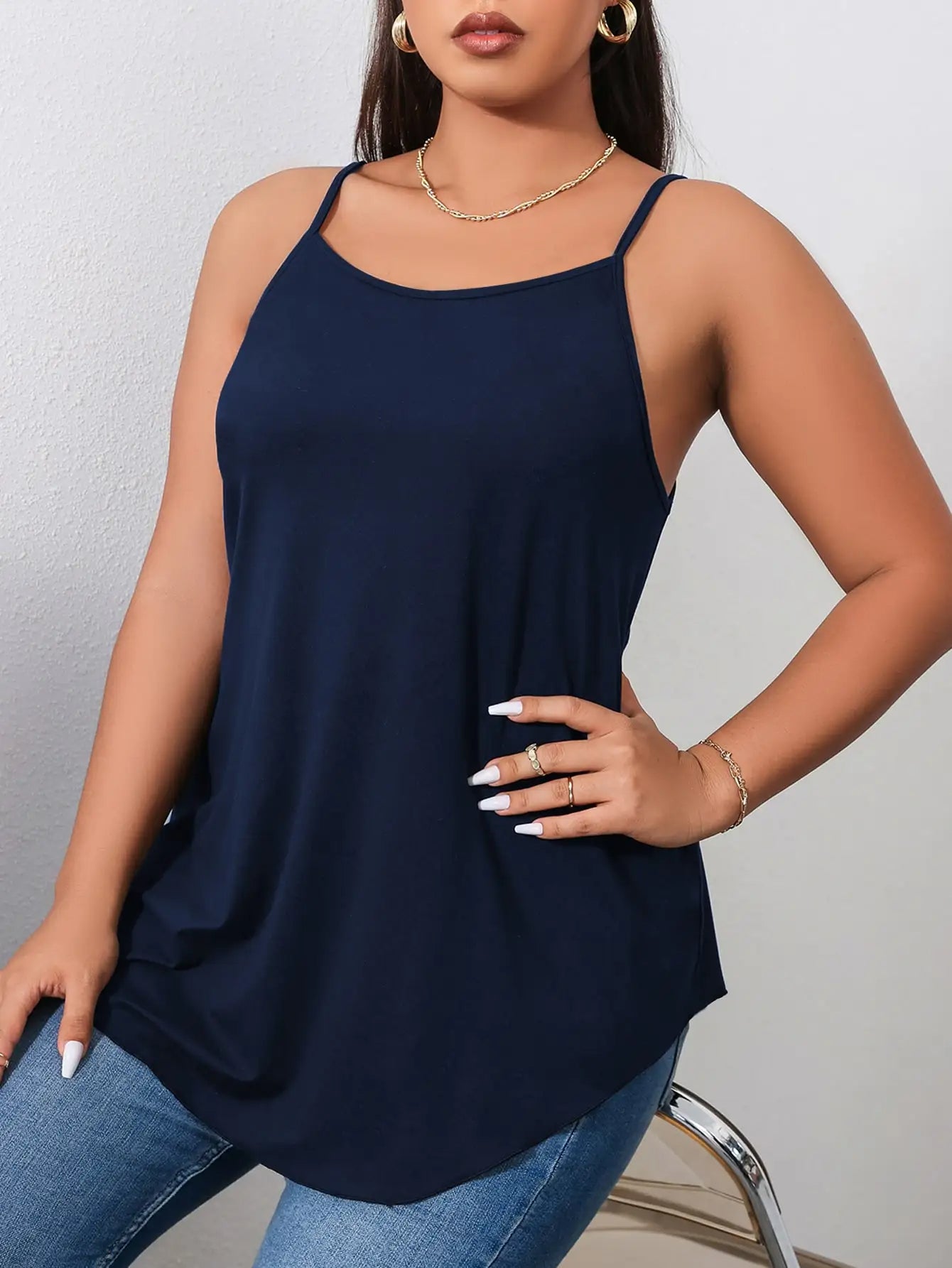 Plus-Size Top Zonder Mouwen Trendy Kleding voor Vrouwen - Mode Vibes