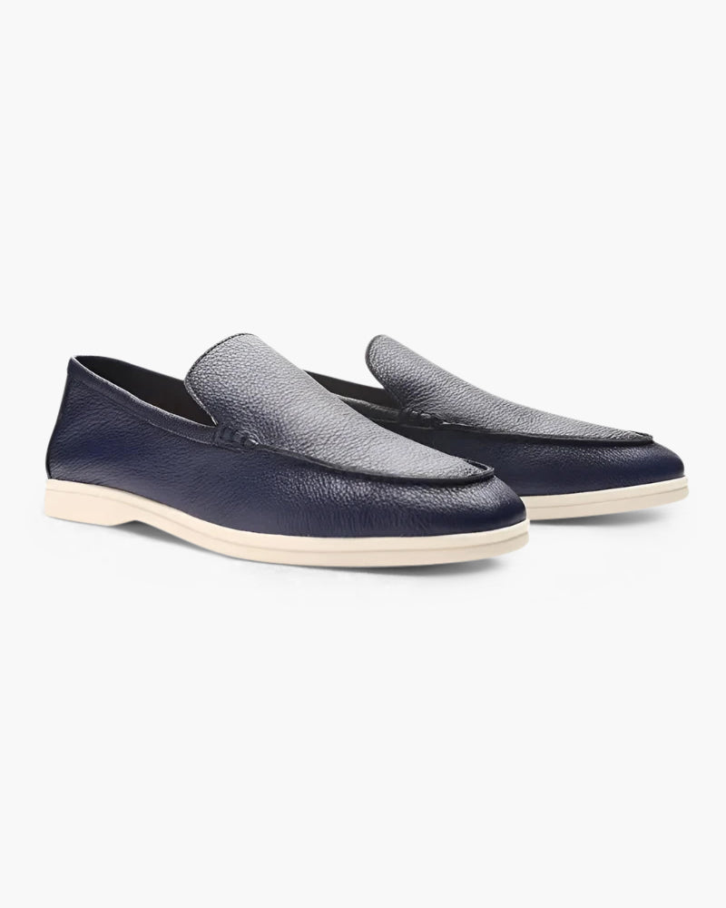 Heren Leder Loafer Koeienhuid Vintage Stijl Schoenen - Mode Vibes