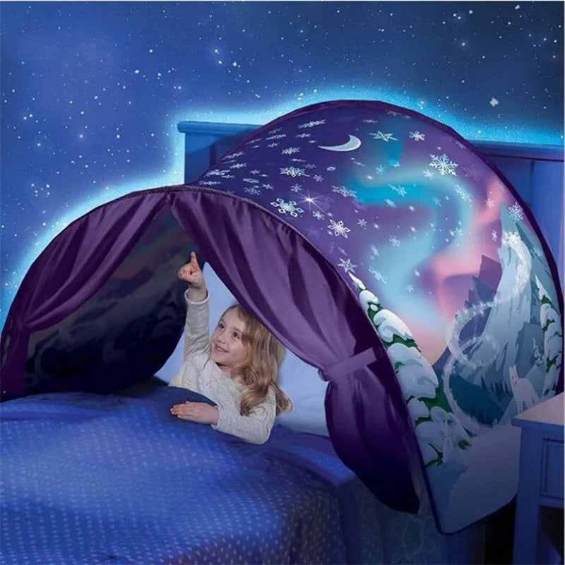 Kinderbedtent Kleurrijk Speeltent voor Kinderkamer