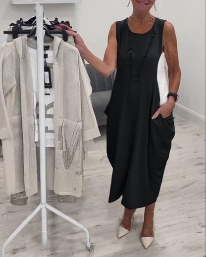 Bella | Abito elegante senza maniche